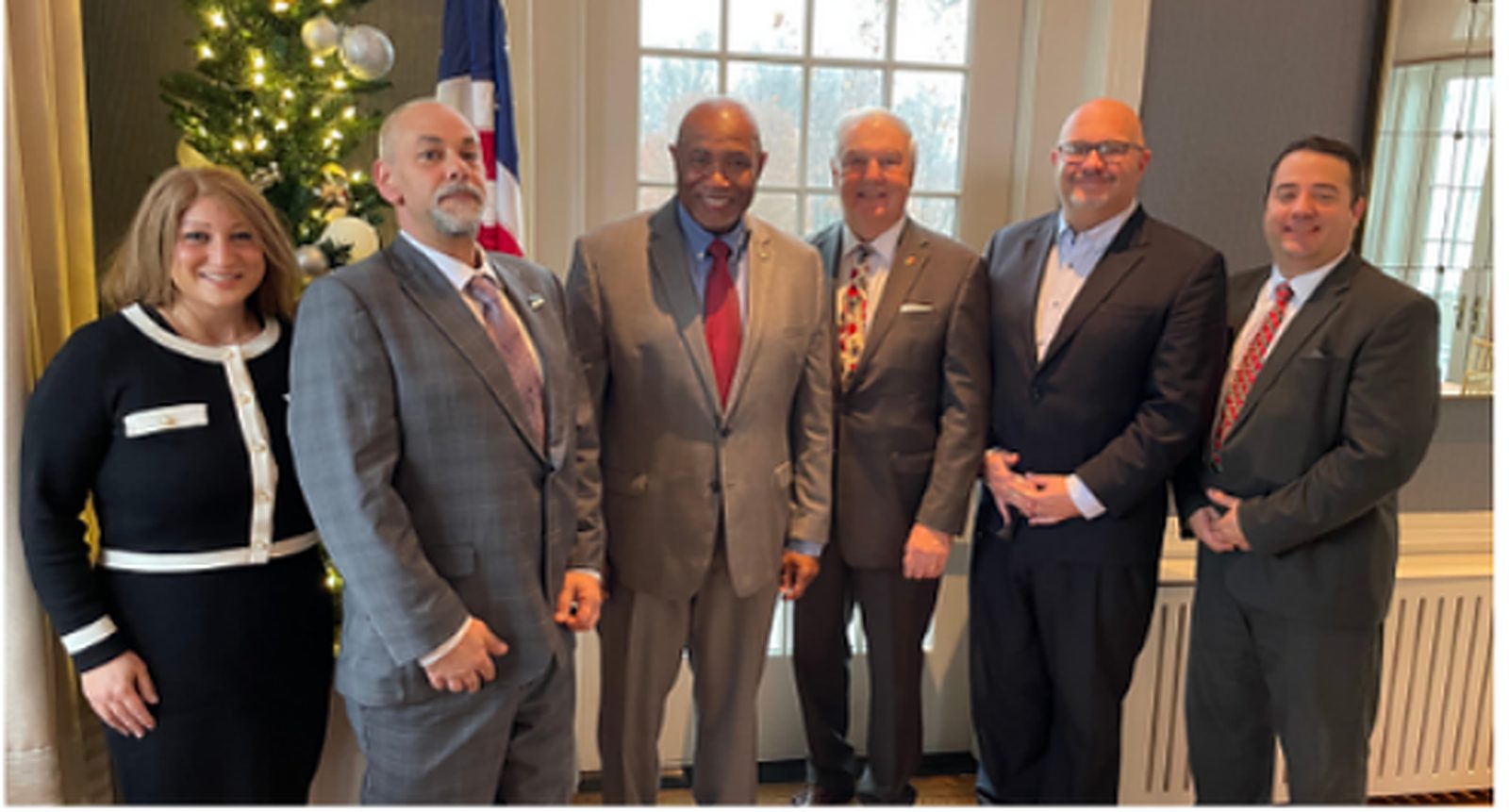 Congressman-elect Herb Conaway Jr. with NJ SEED officers